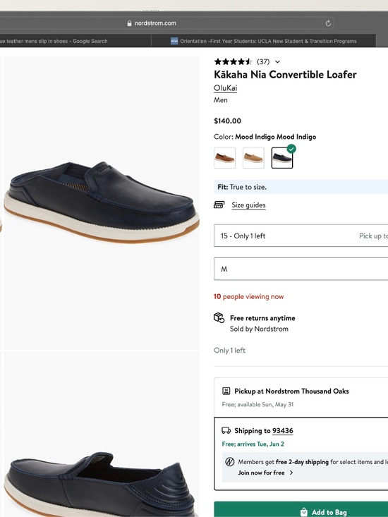 OluKai Kākaha Nia Convertible Loafer
